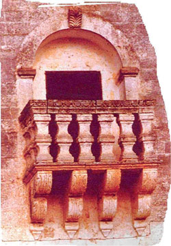 Detalle de la fachada