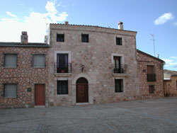 Fachada de la casa 